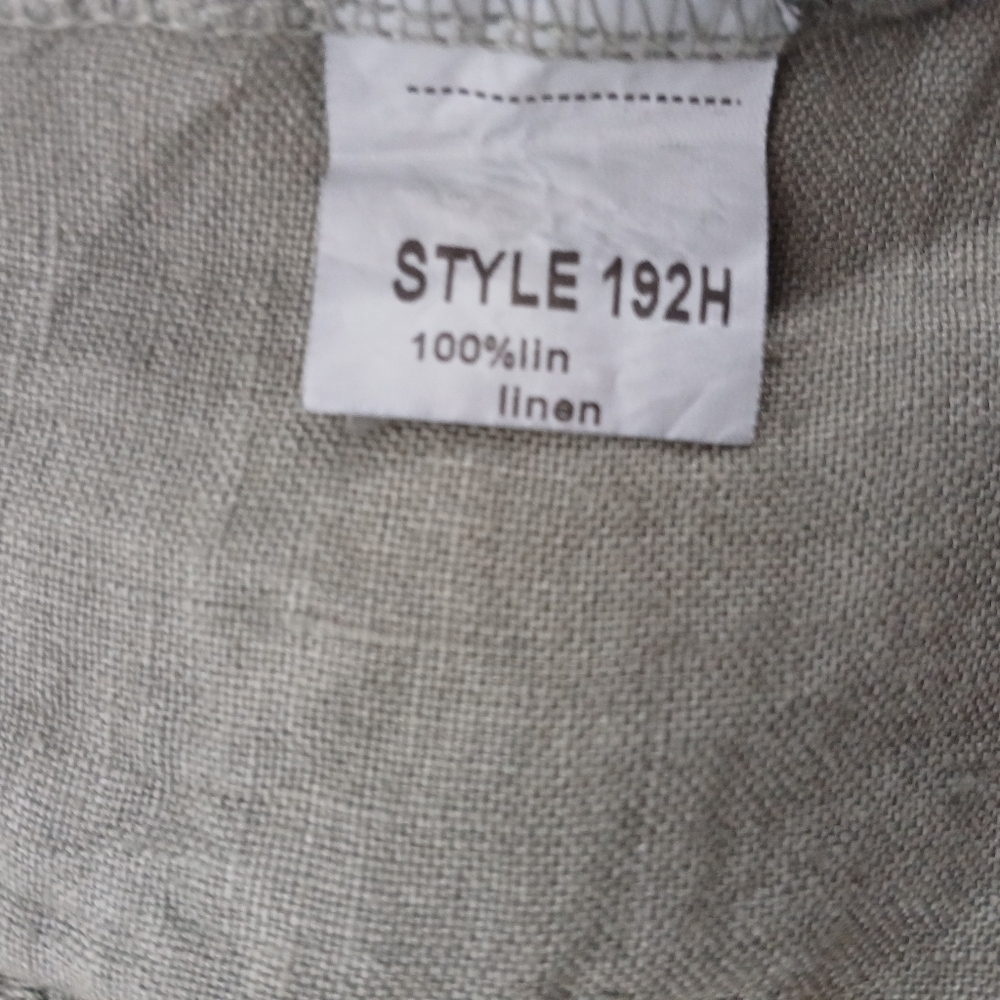 Tempo Paris 100% Short Linen Jacket. Size M - Picture 6 of 11